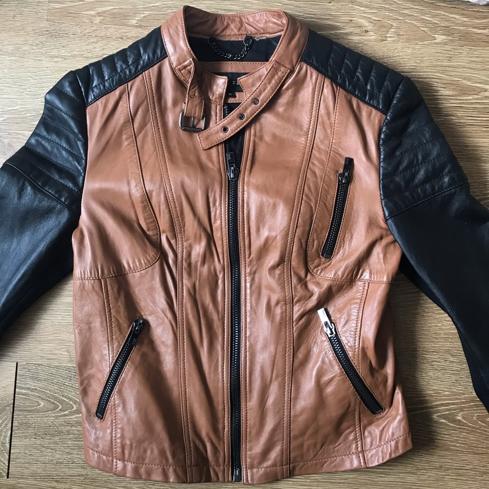Leather Moto Jacket